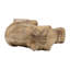Figurine de tête de cheval en bois fabriquée à la main Pewamo - brun 10 po, décor moderne pour la maison, le bureau, la chambre à coucher ou le salon