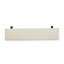 Banc de salle à manger V-Style Mid-Century moderne avec siège en bois, lin blanc-949025625-949025627