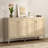 Farmhouse Storage Cabinet With 4 Doors-1370497688
