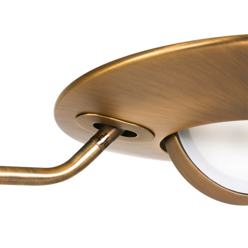 Sotelo 4 - Light LED Unique/Statement Pendant, Gold