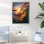 «Beach Photo Sunlit Waves» sur toile