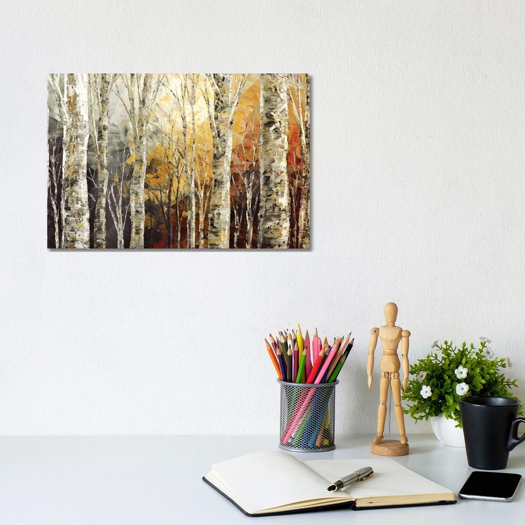 Solitudes Of Twilight von Tatiana Iliina - No Frame Gallery-Wrapped Canvas Giclée on Canvas