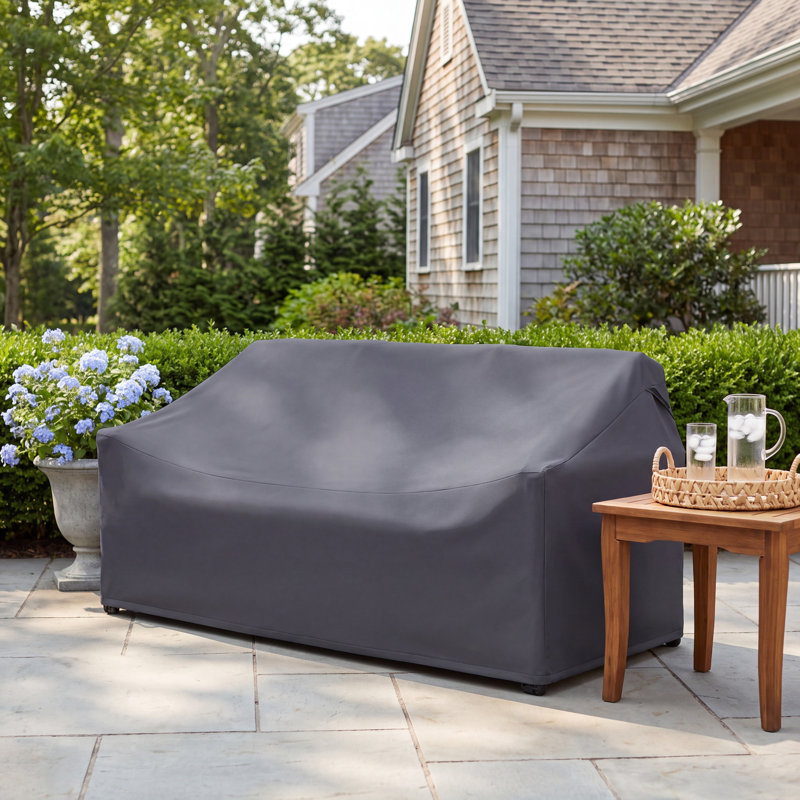 Townsend 80.3'' Wide Powder Coated Patio Sofa Cover