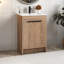 24" Freestanding Bathroom Vanity With Ceramic Sink-75265047