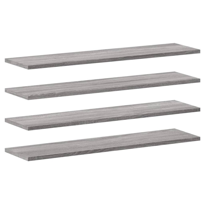 Thresa Bracket Shelf, Grey Sonoma, 0.6 in H × 31.5 in W × 7.9 in D