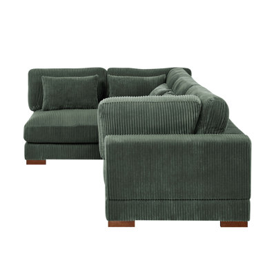 Basilius 107" Wide Corner Sectional