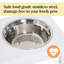 Support en bois pour nourriture pour animaux et bols d'eau-524443843