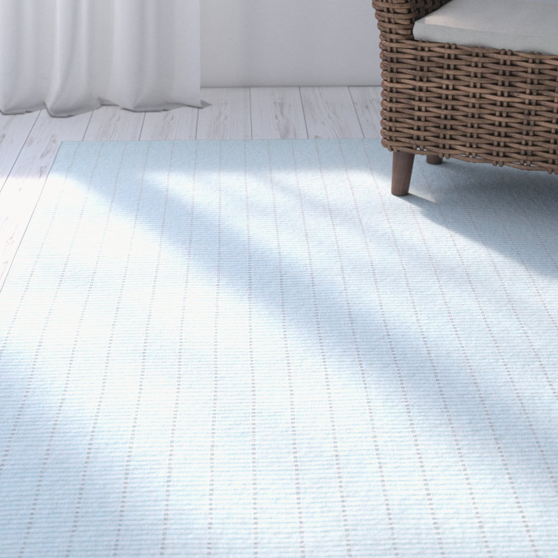 Tapis rayé en coton Rudel, Tapis de couloir 2 pi x 8 pi