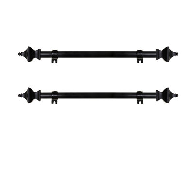 Tringle à rideaux simple ajustable Anite 12 "à 20" 0,63 "