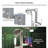 CASAINC Single Handle Floor Mounted Freestanding Tub Filler with Diverter and Handheld Shower