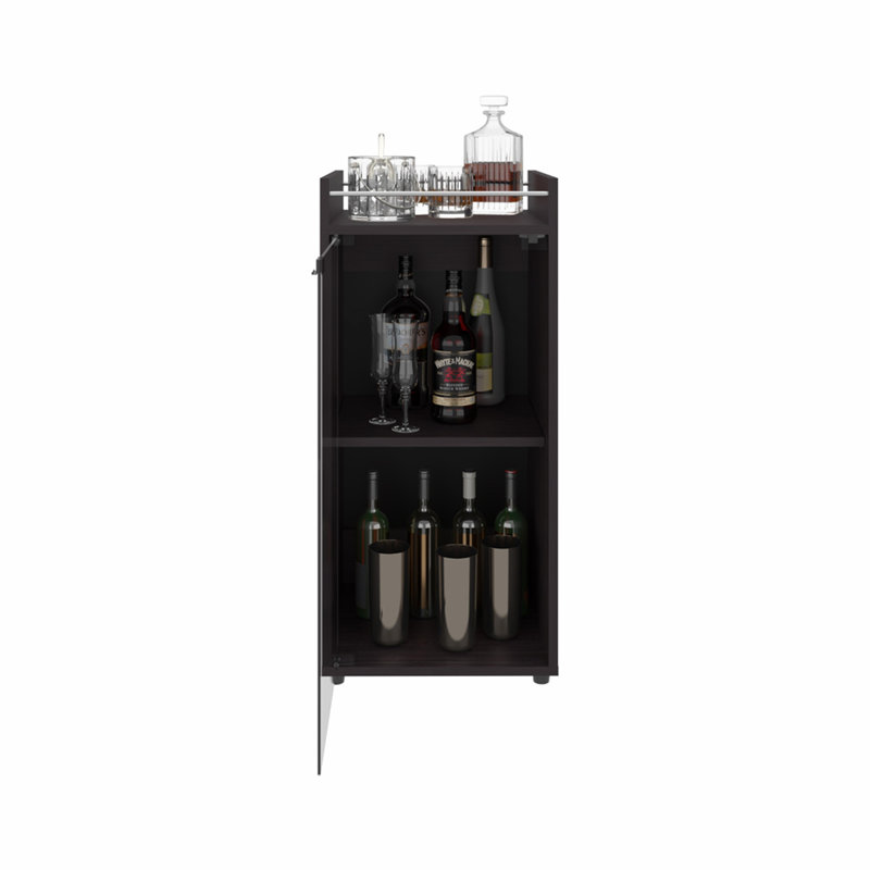 Minibar Lampeter, Salon, Noir, Black