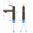 Modern 2-in-1 Fountain Bathroom Faucet(Set of 2)-128613801