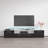 Aghancrossy 76.3" Modern TV Stand with LED Lighting, High Gloss Finish, Media Storage-1795598153