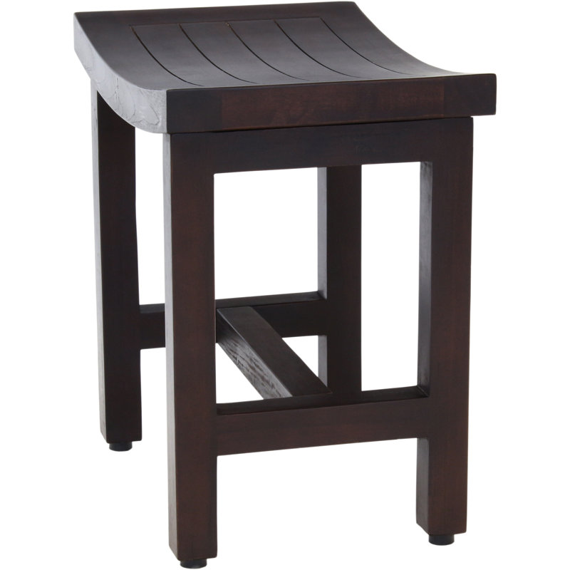 Sumba Lotus 18" W Teak Shower Bench