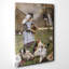 Feeding the Chickens - Wrapped Canvas-19045733