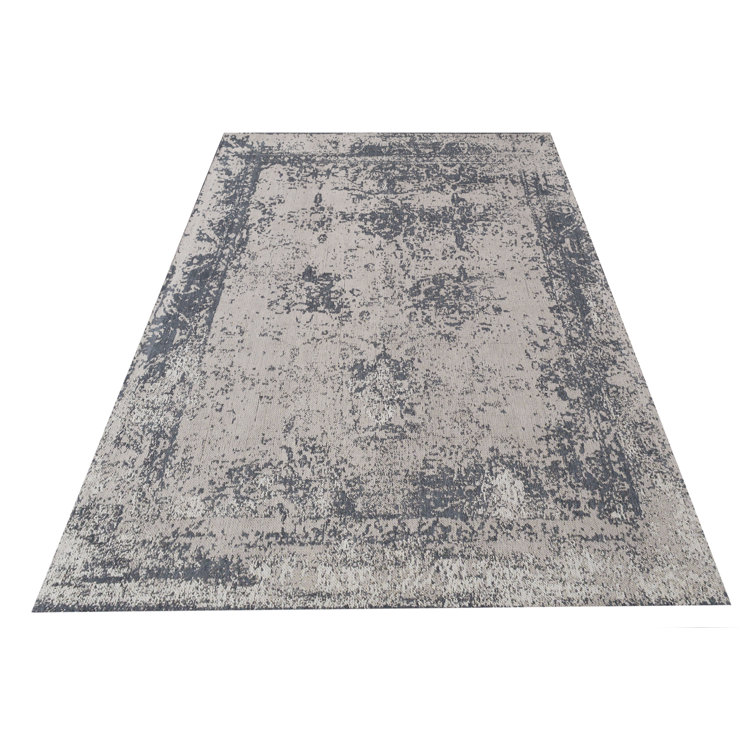 Abstract Cotton Area Rug