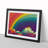 Pop Rainbow - Single Picture Frame Print