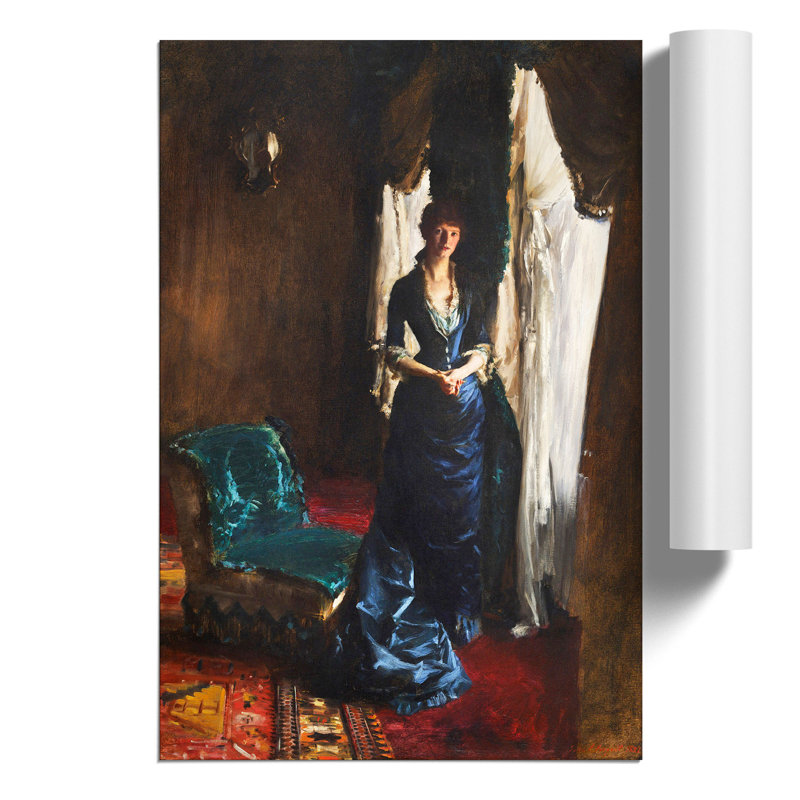 Madame Paul Escudier by John Singer Sargent - Frameless Print, 59cm H x 42cm W x 0.1cm D
