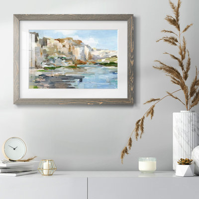Western Cliff I, impression sur papier encadrée