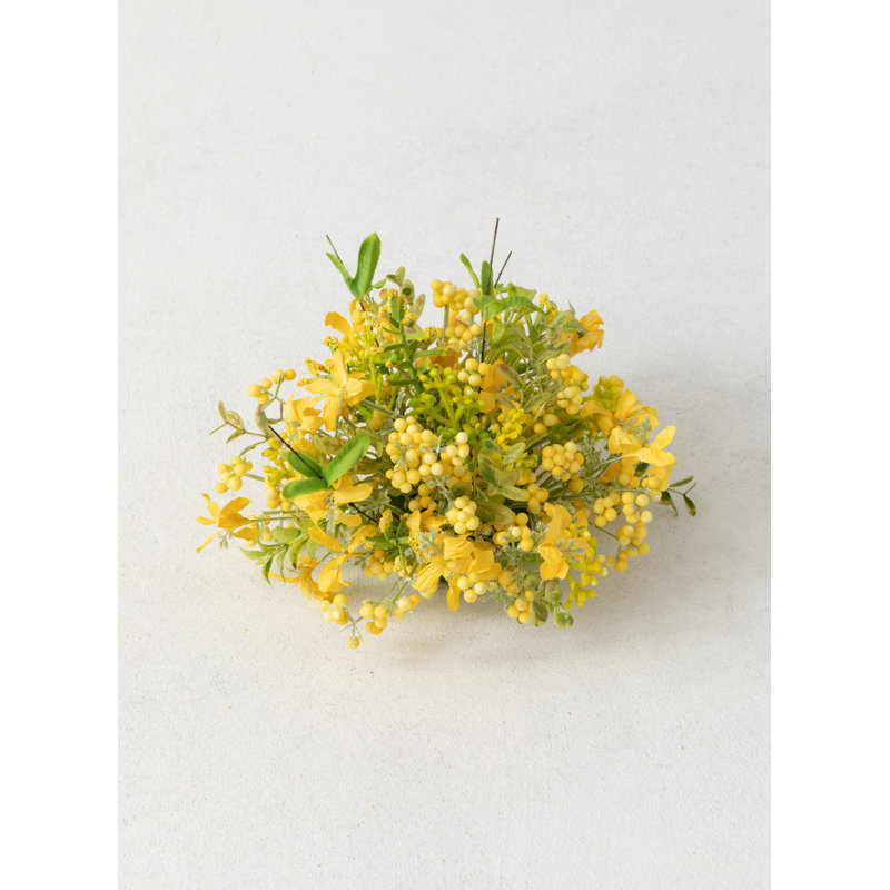Topiaire à fleurs artificielles en pot