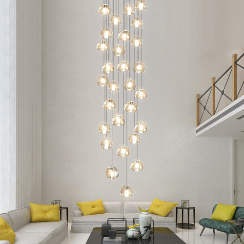 Everly Quinn Antila 36 - Light Globe Chandelier | Wayfair