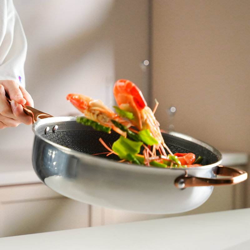 OOU 11" Hybrid Sauté Pan, 4.73 QT