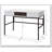 Verster Built-in USB Port Writing Desk, Natural & Black Finish