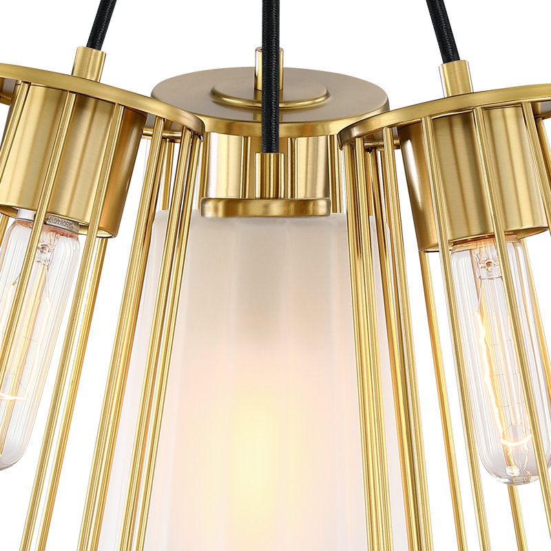 Dorceau Glass Semi Flush Mount