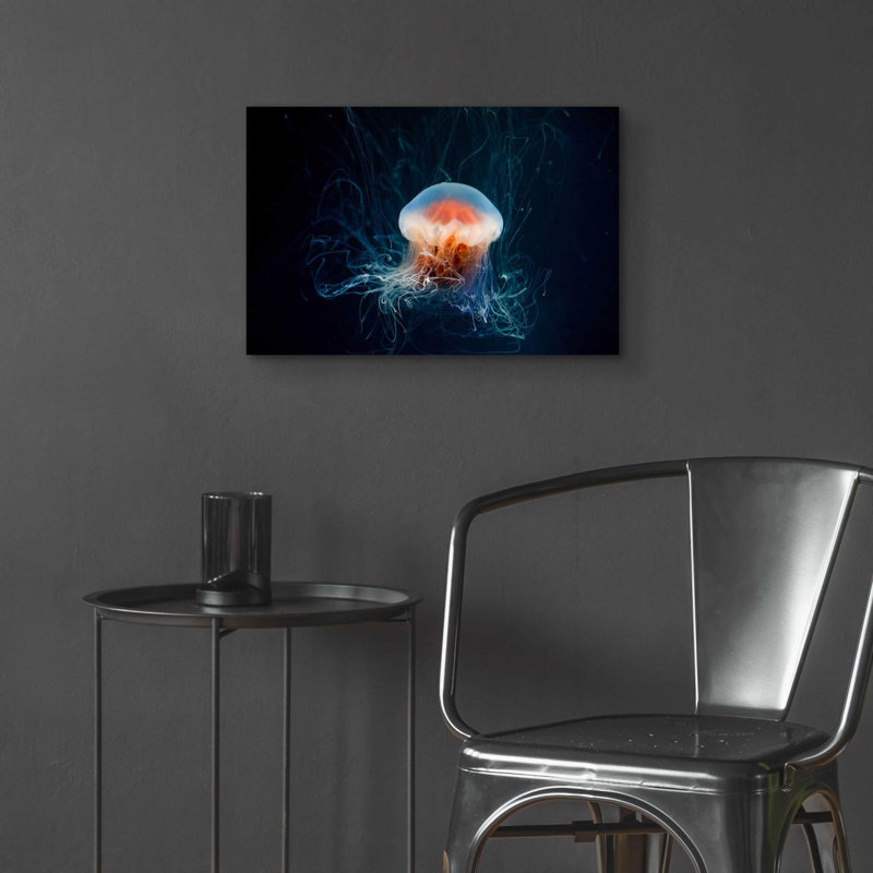 «Blast Off» par Epic Portfolio, art mural en verre acrylique, H 16 po x l 24 po x P 0,2 po