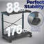 Chariot pour ordinateur portable avec rangement VIVO