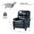 Adeesa Genuine Leather Manual Recliner-1773226430