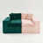 Pink/Green Velvet