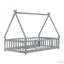 Lit de sol en forme de tente avec porte-118020003-118020001