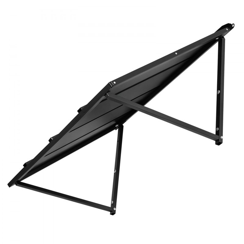 Window Awning Door Canopy in Outdoor Steel Front Door Awnings Anti-Rust, 24.02" H x 44.29" W x 24.02" D 