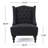 Danni-Lee Tufted High Back Accent Chair Club Chair Upholstered Chair Wingback Chair Living Room Chair-1716189320