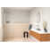 Solaris 30 in. x 78 in. Fully Frameless Radius Single Fixed Shower Panel