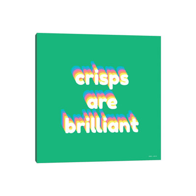 «Crisps» par Kirstin Wood - Giclée sur toile tendue avec châssis