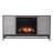 Caymitte 54.25'' W Gray/Gunmetal Electric Fireplace