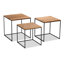 Outdoor Square Teak Side Table