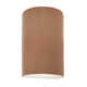Pacursa Single Light Ceramic Dimmable LED Flush Mounted Sconce