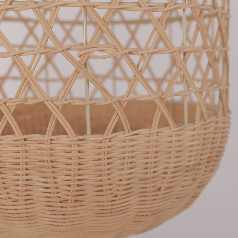 1 - Light Natural Chandelier Pendant