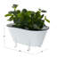 Pot de fleurs d'intérieur en métal 1 pièce Hassett