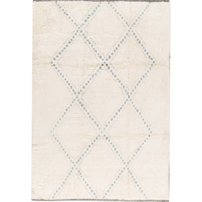 Hand Woven Wool Moroccan Area Rug