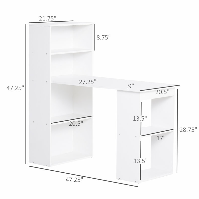 Bureau moderne à domicile, Blanc