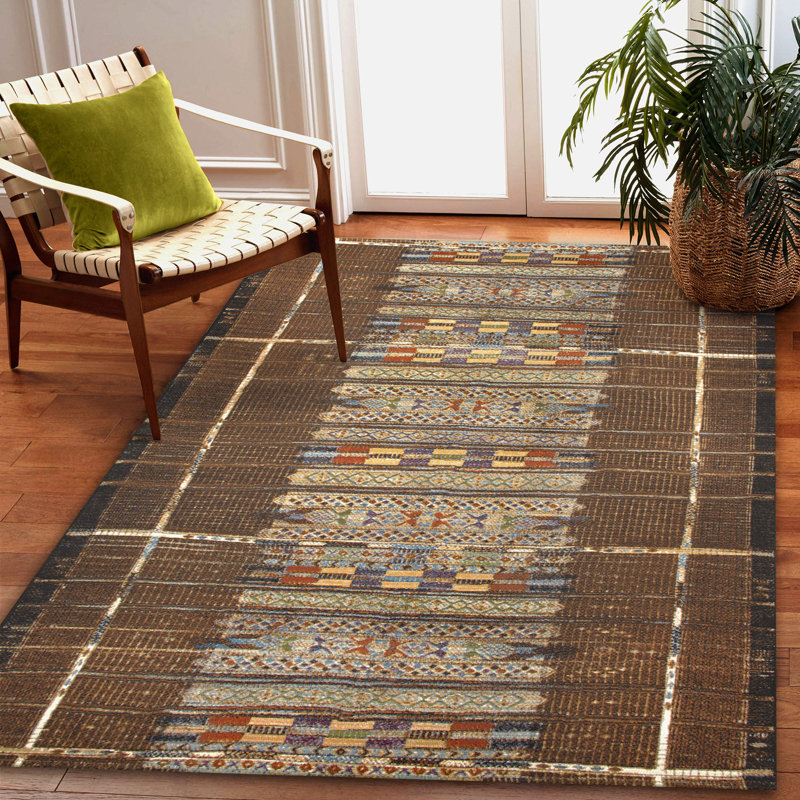 Tapis intérieur / extérieur Kortlynn, Rectangle 3 pi 3 po x 4 pi 11 po