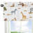 Tailored 54" Window Valance in White/Brown/Blue