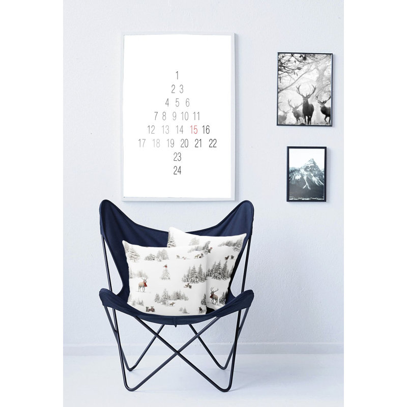 White Square Throw Cushion, 50 x 50cm