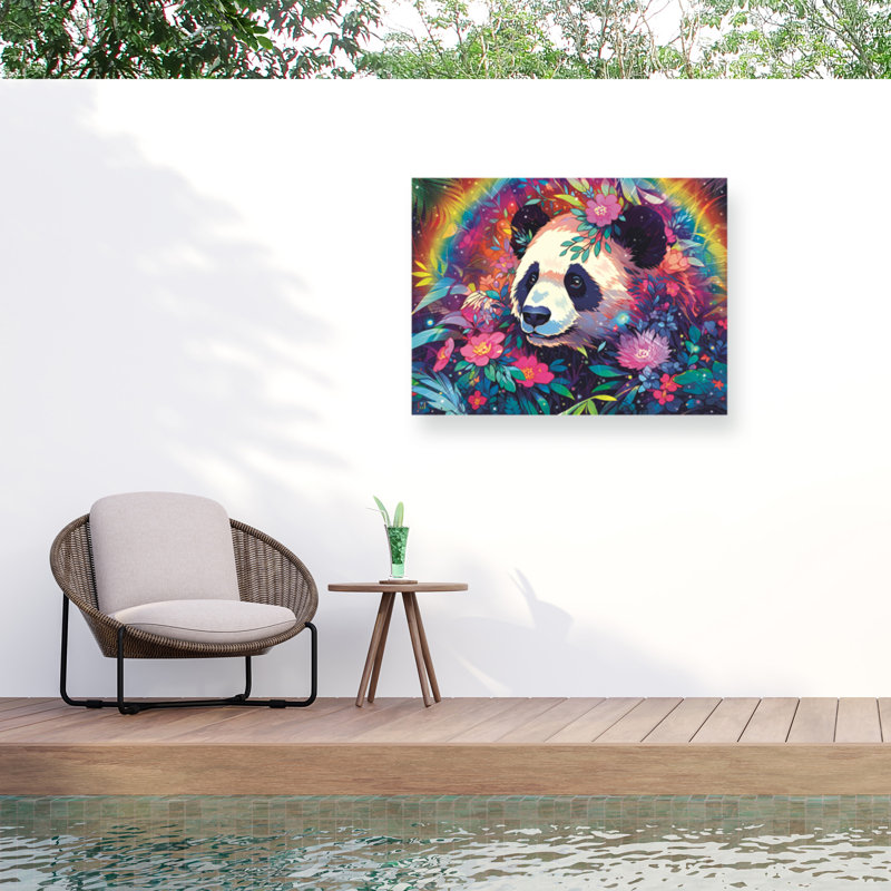 Panda Michael Michael, H 14 po x l 19 po