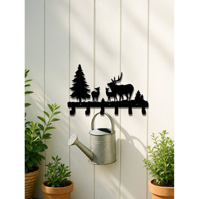 Portemanteau Farmhouse Rustic Animal