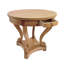 Table basse à pieds courbés de style campagnard